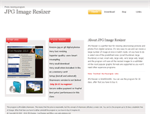 Tablet Screenshot of jpgresizer.com